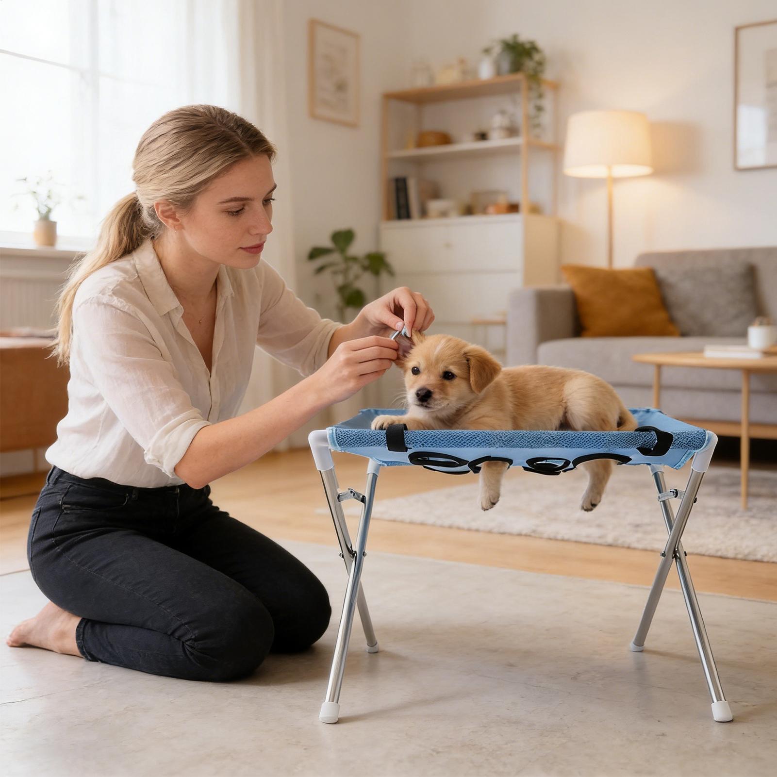 Pet Grooming Hammock Stand Fol - Pet Supplies Nz review and price
