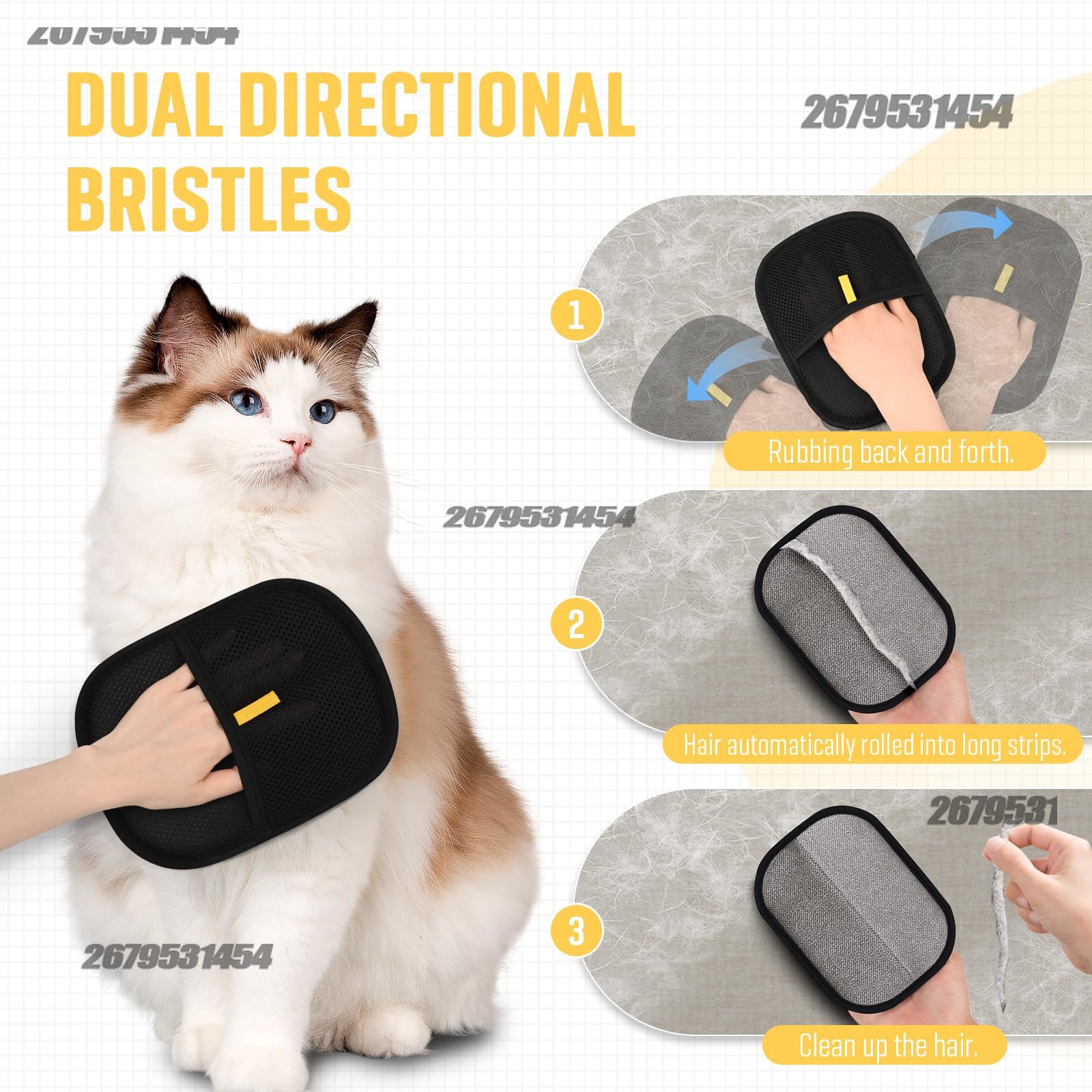 2 In 1 Static Pet Hair Removal - Pet Supplies Nz review and price