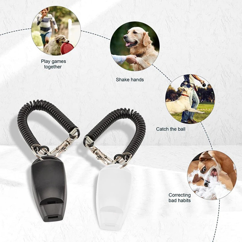 2 In 1 Pet Dog Clicker Dog Tra - Training Clicker Dog review and price