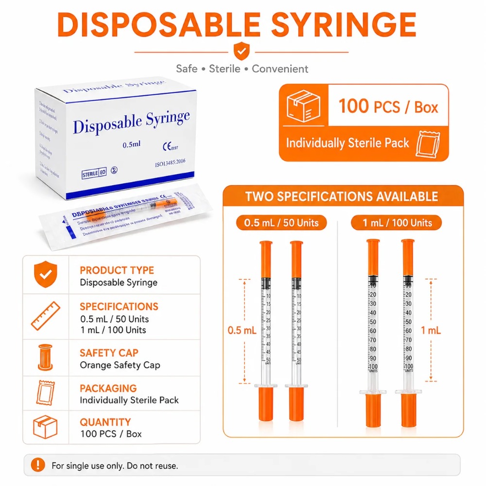 100pcs Disposable Syringe1ml 0 - Pet Supplies Nz review and price