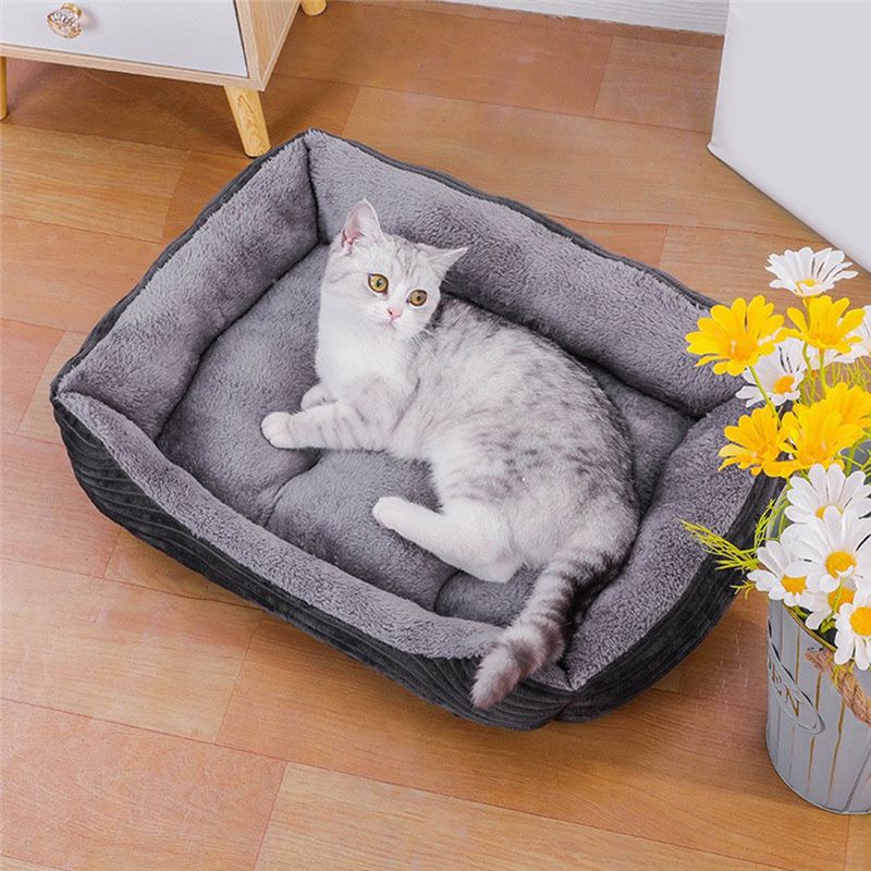 AEA9-Grey Dog Bed Pet Square P - Pet X Supplies & Tack review and price